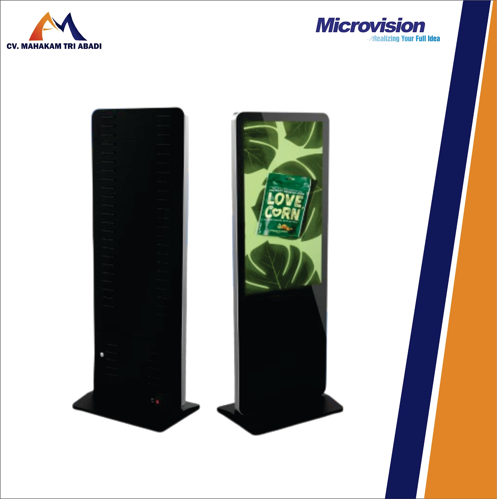 Kiosk Signage Microvision MV-M55PK-AT